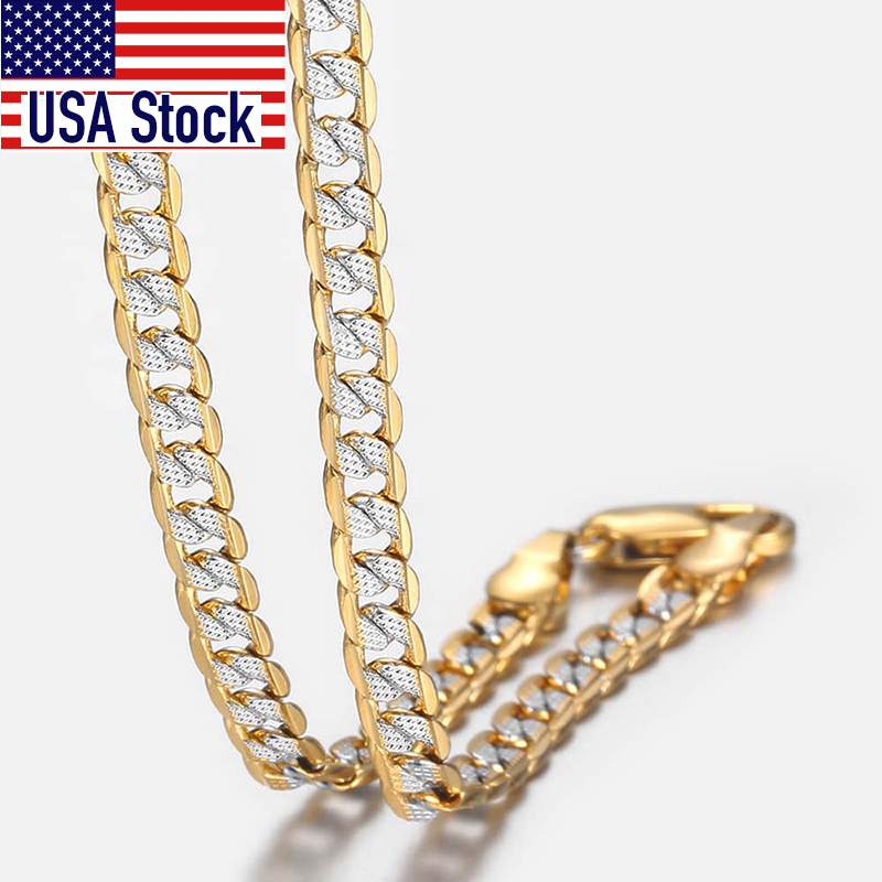 Trendsmax Gold Chain Necklace Men Women Cuban Link Chain Male Necklace Fashion Men's Jewelry Gifts 4mm GN64
Trendsmax Gold Chain Necklace Men Women Cuban Link Chain Male Necklace Fashion Men's Jewelry Gifts 4mm GN64