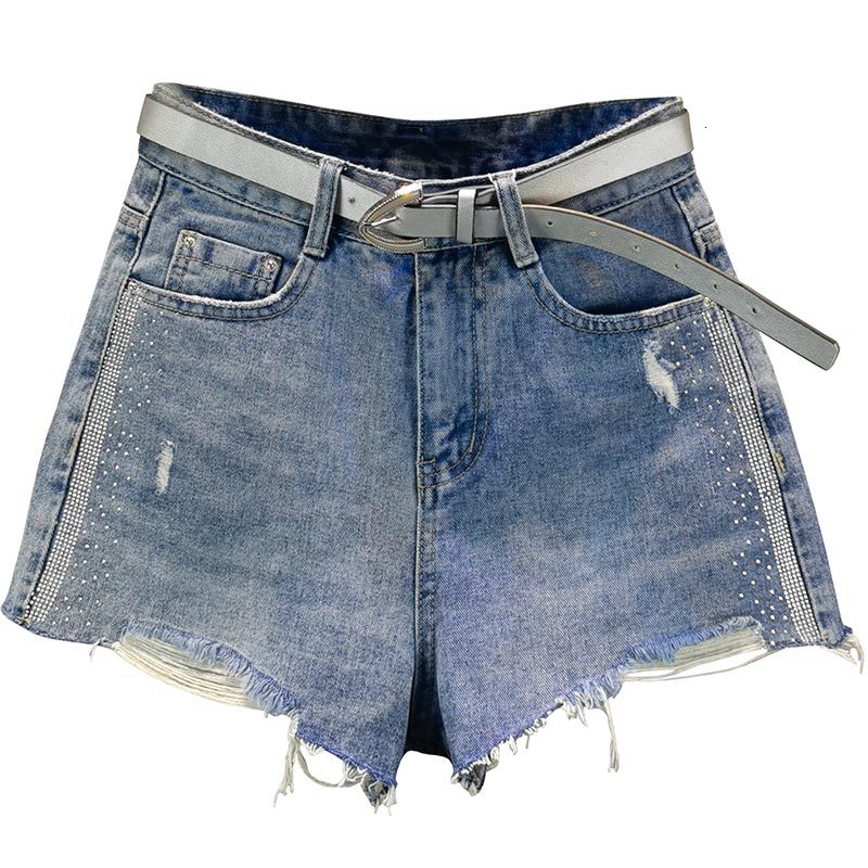 Women's Jeans Women Diamonds Denim Shorts 2021 Summer High Waist Loose Burrs Wide Legs Pants Jean Students Fashion G927 ISOS, Light blue
Women's Jeans Women Diamonds Denim Shorts 2021 Summer High Waist Loose Burrs Wide Legs Pants Jean Students Fashion G927 ISOS, Light blue