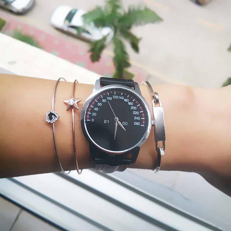 Wristwatches Couples Fashion Casual Imitation Leather Band Analog Sector Dashboard Daily Waterproof Quartz Wrist Watch For Women Men, Brown
Wristwatches Couples Fashion Casual Imitation Leather Band Analog Sector Dashboard Daily Waterproof Quartz Wrist Watch For Women Men, Brown