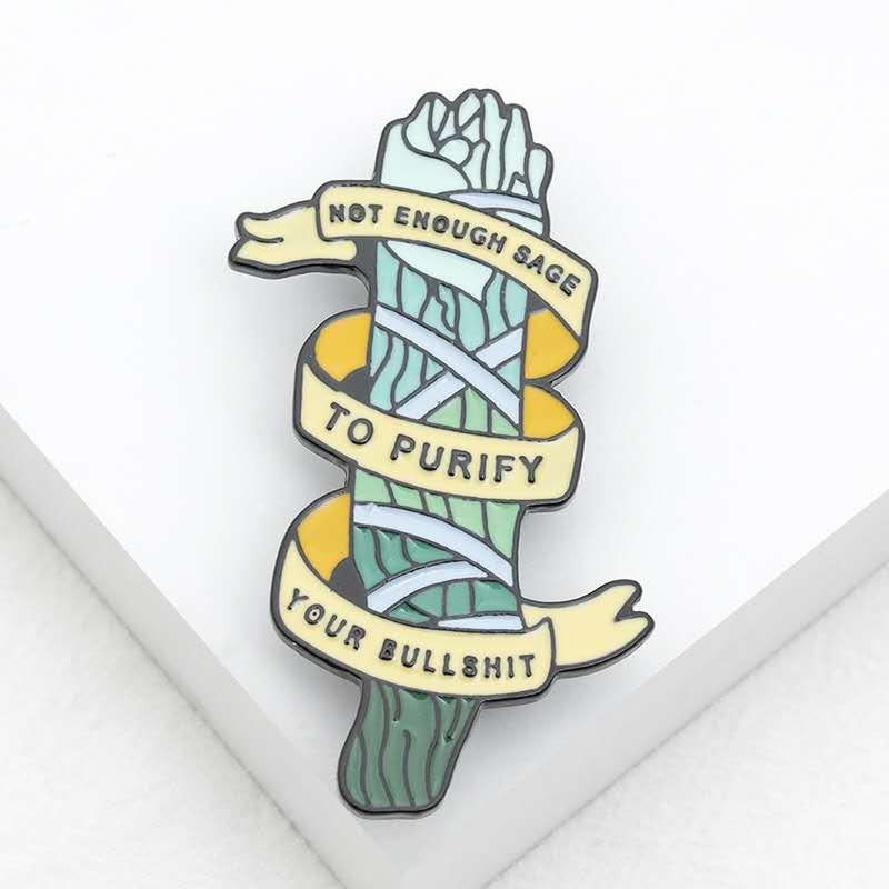 Pins, Brooches Seaweed Doujin Punk Style Enamel Pin Don't Talk Nonsense Brooch Bag Clothes Lapel Badge Jewelry Gift For Children's Friends, Gray
Pins, Brooches Seaweed Doujin Punk Style Enamel Pin Don't Talk Nonsense Brooch Bag Clothes Lapel Badge Jewelry Gift For Children's Friends, Gray