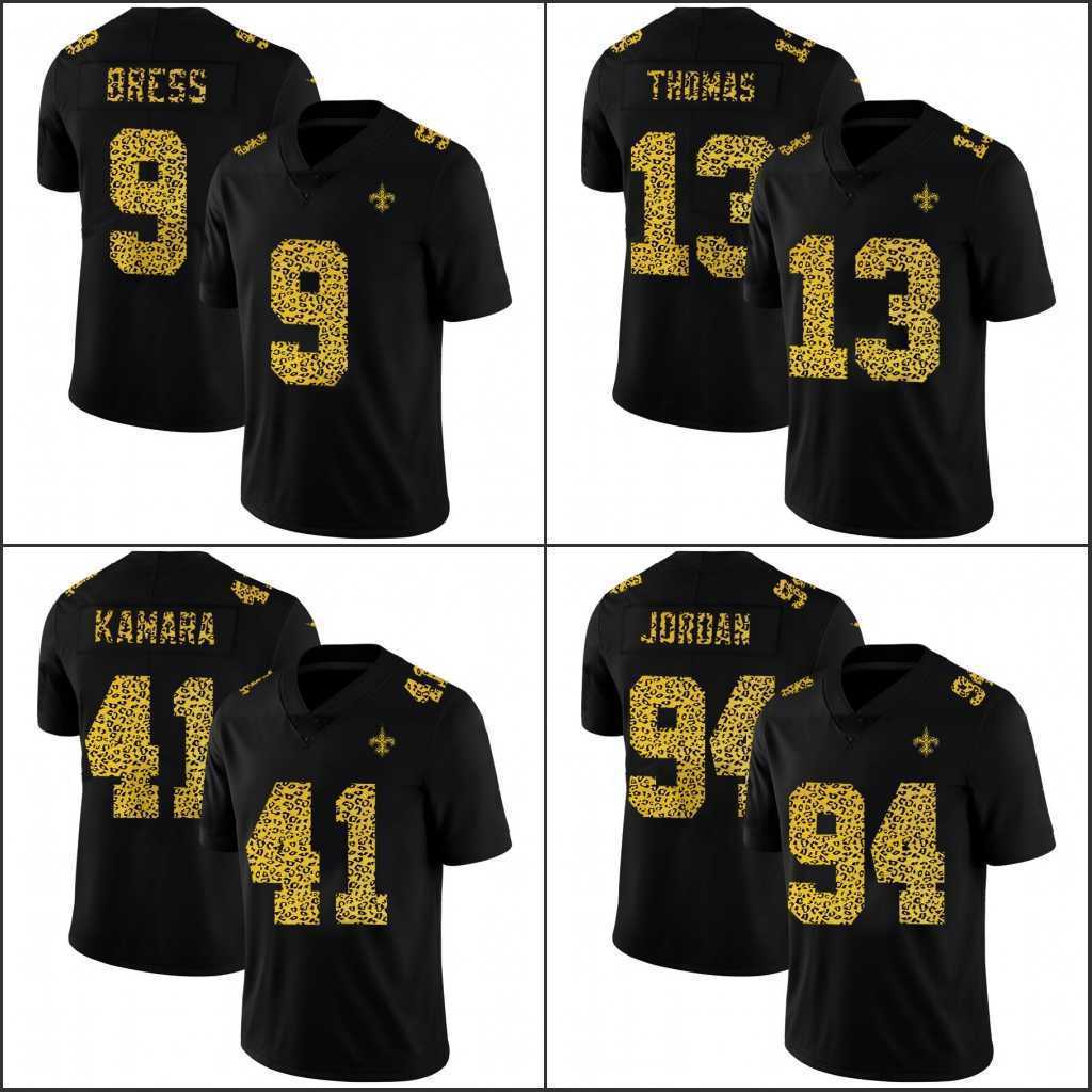 New OrleansSaintsMen 9 Drew Brees 13 Michael Thomas 41 Alvin Kamara Black Leopard Print Fashion Women Youth Limited Jersey
New OrleansSaintsMen 9 Drew Brees 13 Michael Thomas 41 Alvin Kamara Black Leopard Print Fashion Women Youth Limited Jersey
