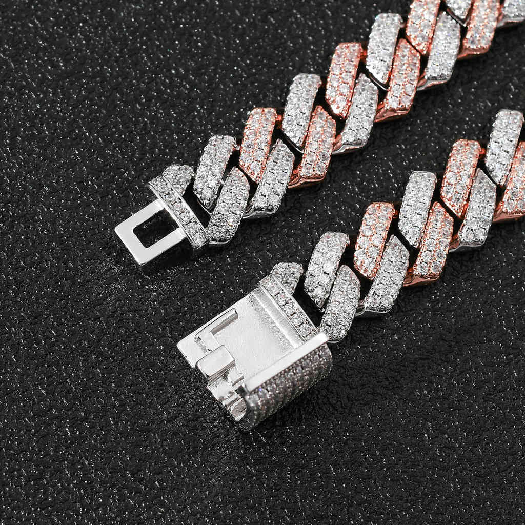 Hip Hop 14MM Heavy Thick Cuban Iced Out Box Buckle Copper 5A+Cubic Zirconia Stone White Gold Plating Necklace Chain for Men Gift X0509
Hip Hop 14MM Heavy Thick Cuban Iced Out Box Buckle Copper 5A+Cubic Zirconia Stone White Gold Plating Necklace Chain for Men Gift X0509