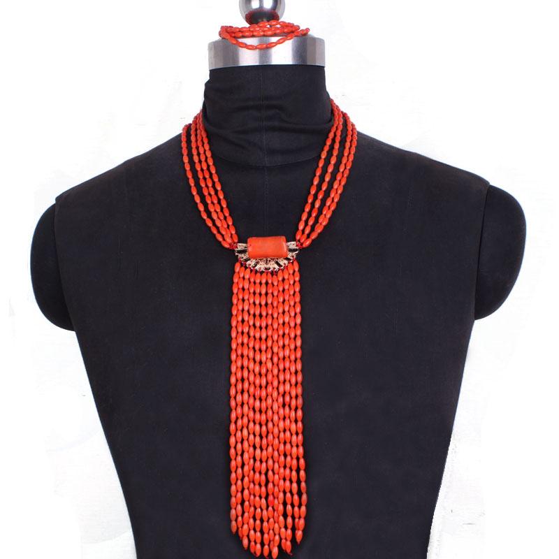 Earrings & Necklace 4ujewelry African Women Jewelry Set 2021 Genuine Coral Beads Choker, Silver
Earrings & Necklace 4ujewelry African Women Jewelry Set 2021 Genuine Coral Beads Choker, Silver