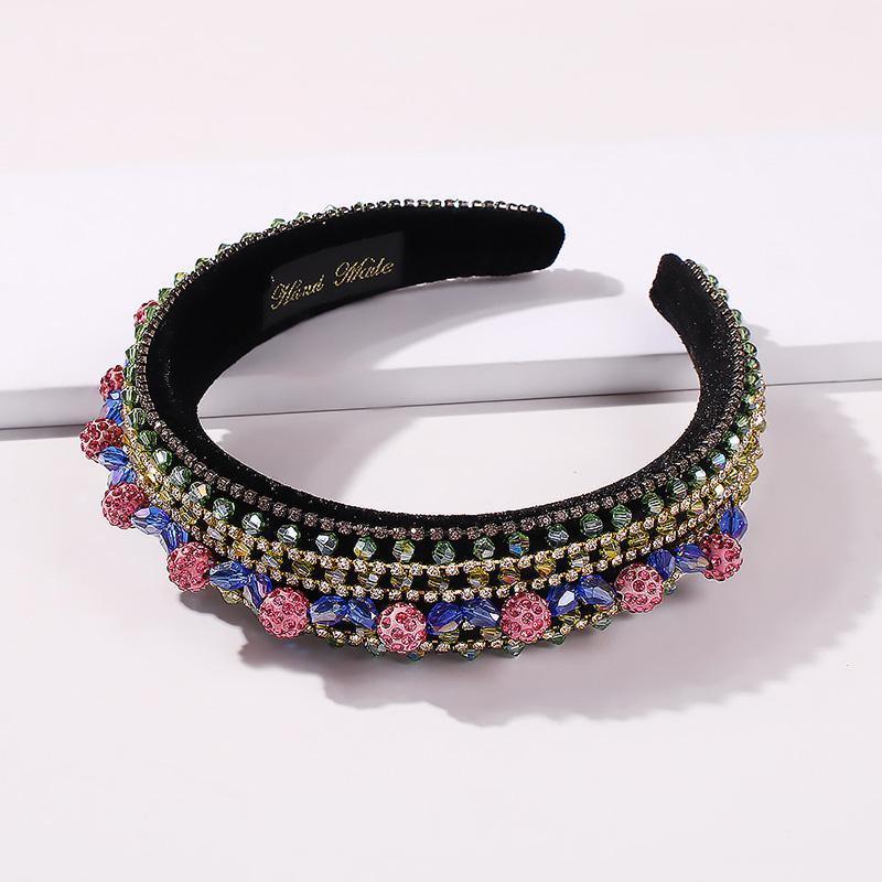 Hair Clips & Barrettes Luxury Rhinestone Crystal Headband Vintage Baroque Thick Wide Sponge Holder Women Ornament Headwear Accessories, Golden;silver
Hair Clips & Barrettes Luxury Rhinestone Crystal Headband Vintage Baroque Thick Wide Sponge Holder Women Ornament Headwear Accessories, Golden;silver