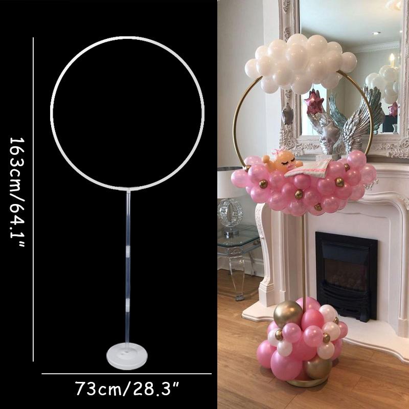 Party Decoration Balloon Arch Balloons Ring Stand For Baby Shower Wedding Round Hoop Holder Birthday Baloon Ballon