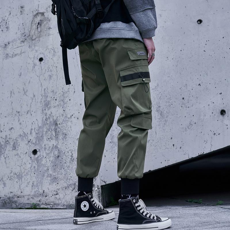 Cargo Pants Men Fashion 2021 Spring Joggers Male Hip Hop Harajuku Japanese Streetwear Trousers Jogging For Men's