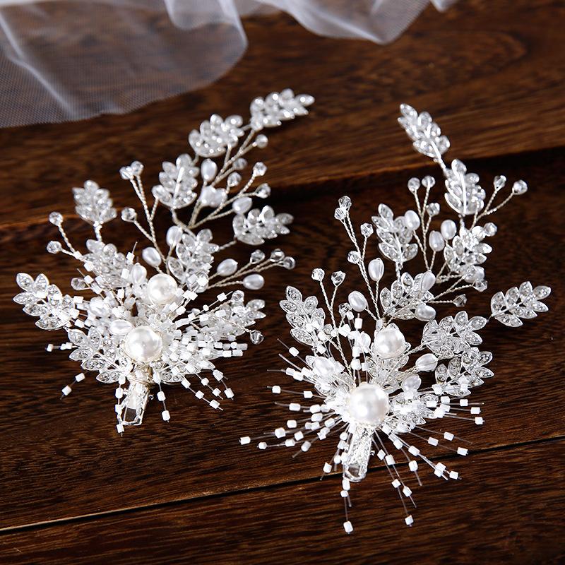 Hair Clips & Barrettes Elegant Silver Leaf Pearl Headband Rhinestone Snowflake Headpiece For Bride Wedding Hairpins Crown Tiara Accessories, Golden;silver
Hair Clips & Barrettes Elegant Silver Leaf Pearl Headband Rhinestone Snowflake Headpiece For Bride Wedding Hairpins Crown Tiara Accessories, Golden;silver
