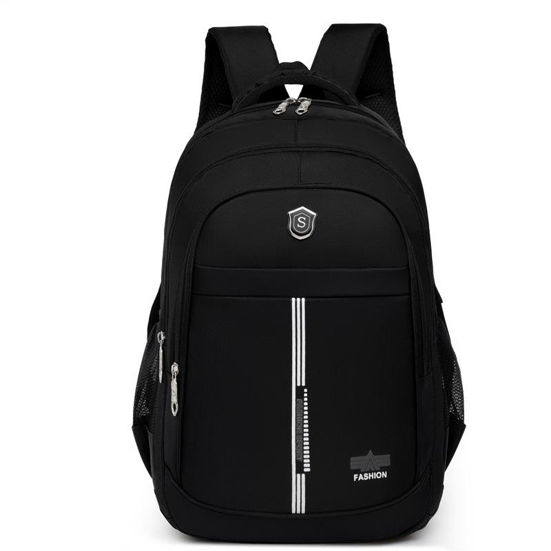 Unisex Men's Large Capacity Business Travel Computer Backpack Black Letter Bags For Women Oxford Cloth Bag A215
Unisex Men's Large Capacity Business Travel Computer Backpack Black Letter Bags For Women Oxford Cloth Bag A215