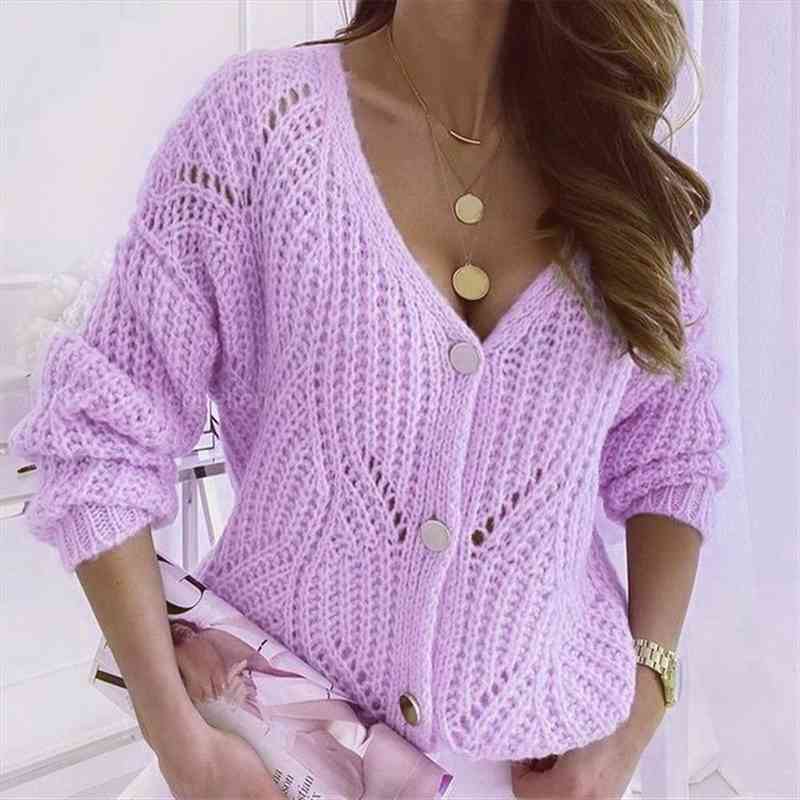 Womens Spring Autumn Lace Decor Buttoned V-neck Sweaters Long Sleeve Fashion Ladies Casual Streetwear Cardigan Knitwear, White;black
Womens Spring Autumn Lace Decor Buttoned V-neck Sweaters Long Sleeve Fashion Ladies Casual Streetwear Cardigan Knitwear, White;black