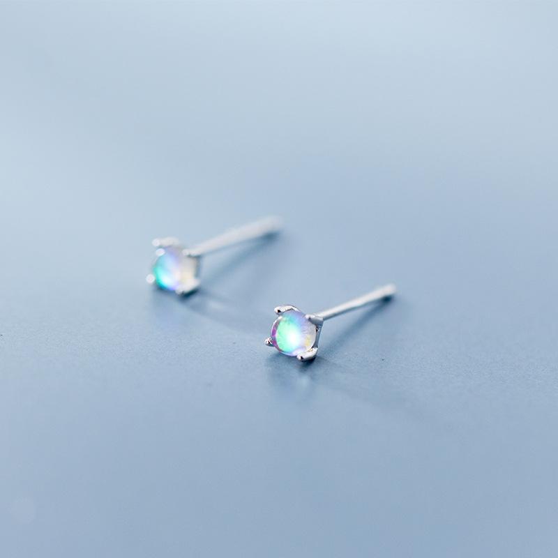 Stud 925 Sterling Silver Blue Zircon Stone Tiny Earrings Trendy Women Jewelry Party Gift
Stud 925 Sterling Silver Blue Zircon Stone Tiny Earrings Trendy Women Jewelry Party Gift