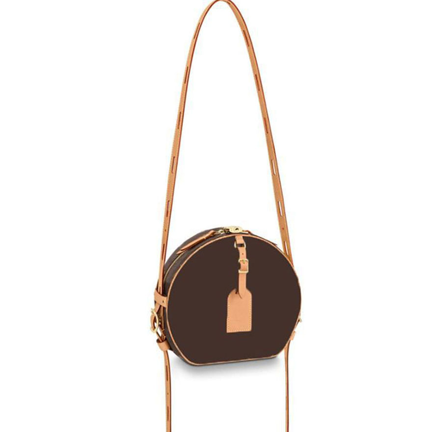 High Quality Women Round Shoulder Bags Accessories Totes Crossbody Bag Fashion Woman Brown flower Leather Handbags Purse 
High Quality Women Round Shoulder Bags Accessories Totes Crossbody Bag Fashion Woman Brown flower Leather Handbags Purse