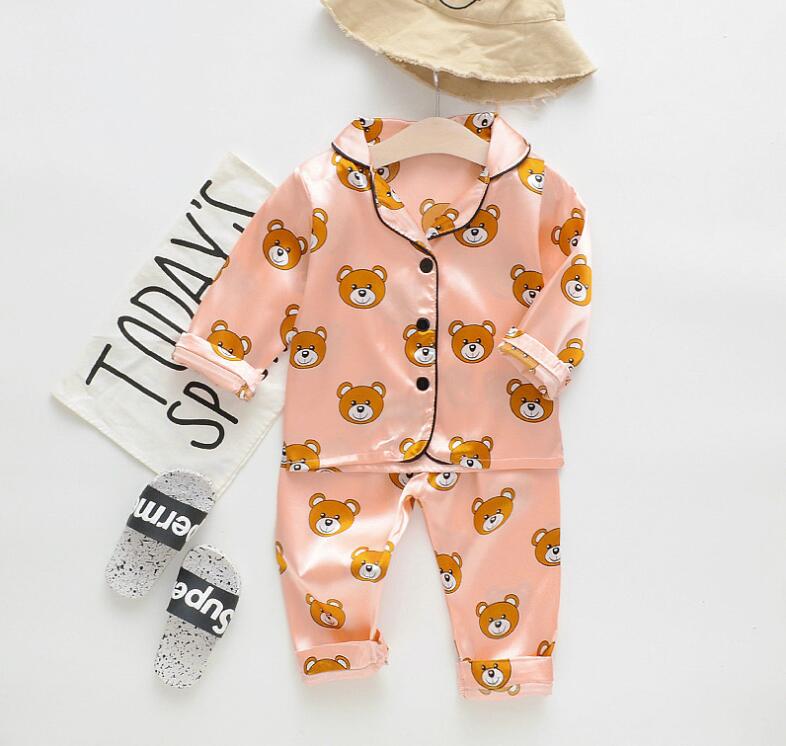 Baby Pyjamas Sets Summer Autumn Children Cartoon Pajamas For Girls Boys Sleepwear Short-Sleeved Suit Long-sleeved Cotton Nightwear Kids Clothes от DHgate WW