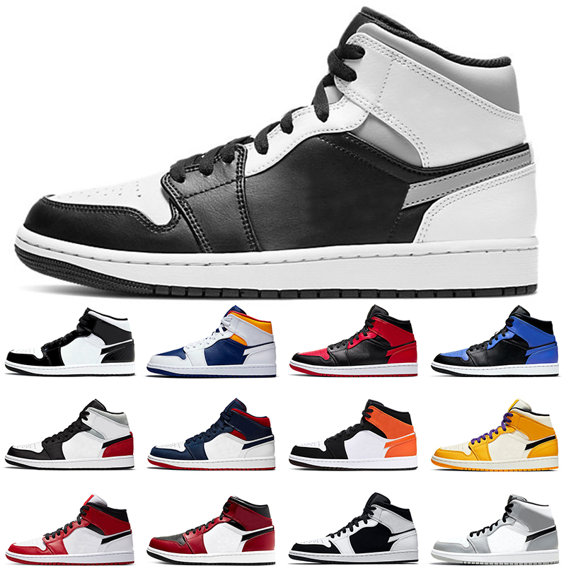 Jumpman 1 Basketball Shoes Men Women 1s Mid White Shadow Shattered Backboard Bred Mens Trainers Sneakers Sports Size 5.5-12, #18 hyper royal 36-46
Jumpman 1 Basketball Shoes Men Women 1s Mid White Shadow Shattered Backboard Bred Mens Trainers Sneakers Sports Size 5.5-12, #18 hyper royal 36-46