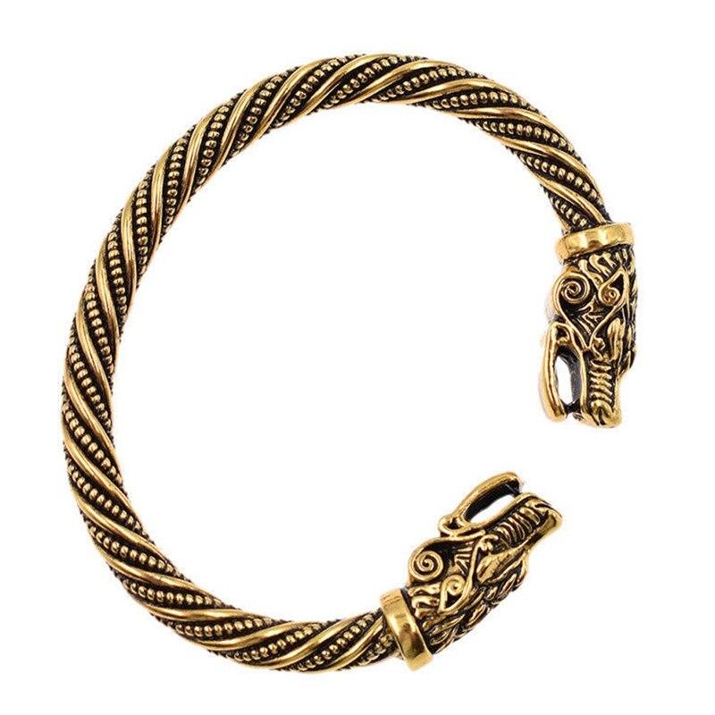 Charm Bracelets Valentine's Day Viking Bracelet Pagan Faucet Bangle Women Man Jewelry Gift
Charm Bracelets Valentine's Day Viking Bracelet Pagan Faucet Bangle Women Man Jewelry Gift