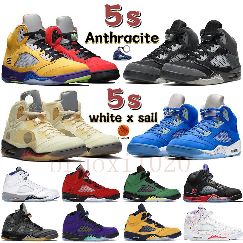 2021 Jumpman 5 Jumpmans 5s Basketball Shoes Raging Bull Anthracite Sneakers Fire Red Stealth SE Oregon Ducks Alternate Grape Trainers Women Men With Box, 14
2021 Jumpman 5 Jumpmans 5s Basketball Shoes Raging Bull Anthracite Sneakers Fire Red Stealth SE Oregon Ducks Alternate Grape Trainers Women Men With Box, 14