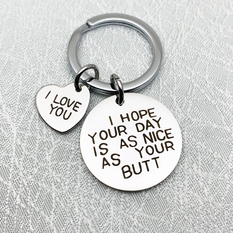 Gift for Girlfriend Boyfriend Keychain I LOVE YOU Present Party Favor Valentines Day Gift Anniversary Wedding Gifts for Guests
Gift for Girlfriend Boyfriend Keychain I LOVE YOU Present Party Favor Valentines Day Gift Anniversary Wedding Gifts for Guests