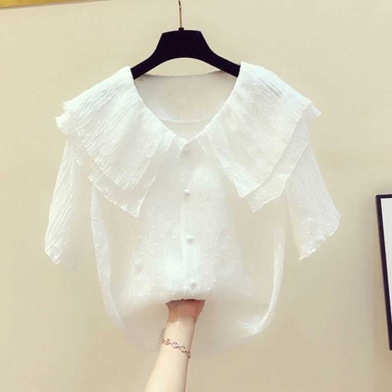 Big Sale Spring and Summer Korean Casual Loose Blouse Retro Elegant Temperament Lace Cotton Comfortable Home 210615, White
Big Sale Spring and Summer Korean Casual Loose Blouse Retro Elegant Temperament Lace Cotton Comfortable Home 210615, White