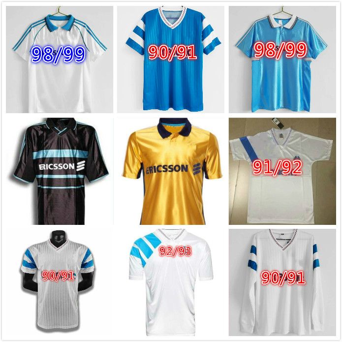 1990 1991 1992 1993 Marseille Retro Soccer Jerseys Olympique de 1998 1999 2000 CANTONA WADDLE Futbol Maillot Vintage Kit Football Camiseta
1990 1991 1992 1993 Marseille Retro Soccer Jerseys Olympique de 1998 1999 2000 CANTONA WADDLE Futbol Maillot Vintage Kit Football Camiseta