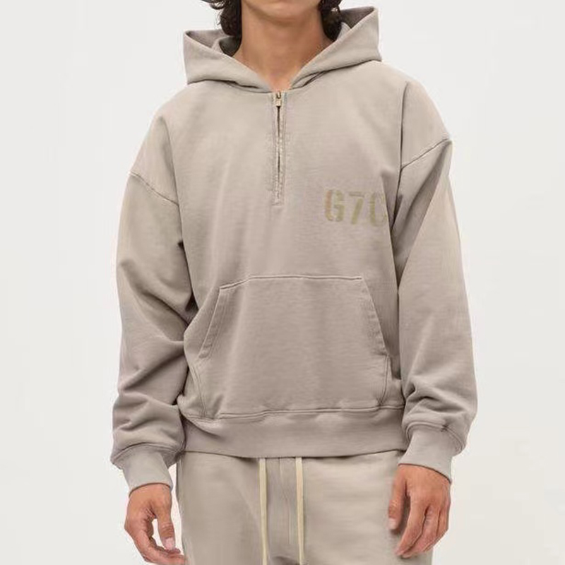 2021 Europe America Oversize 7C 7TH Flocking Print Half Zip Hoodie Fashion Autumn Winter Skateboard Fleece Hooded Sweatshirt, Camel hoodie
2021 Europe America Oversize 7C 7TH Flocking Print Half Zip Hoodie Fashion Autumn Winter Skateboard Fleece Hooded Sweatshirt, Camel hoodie
