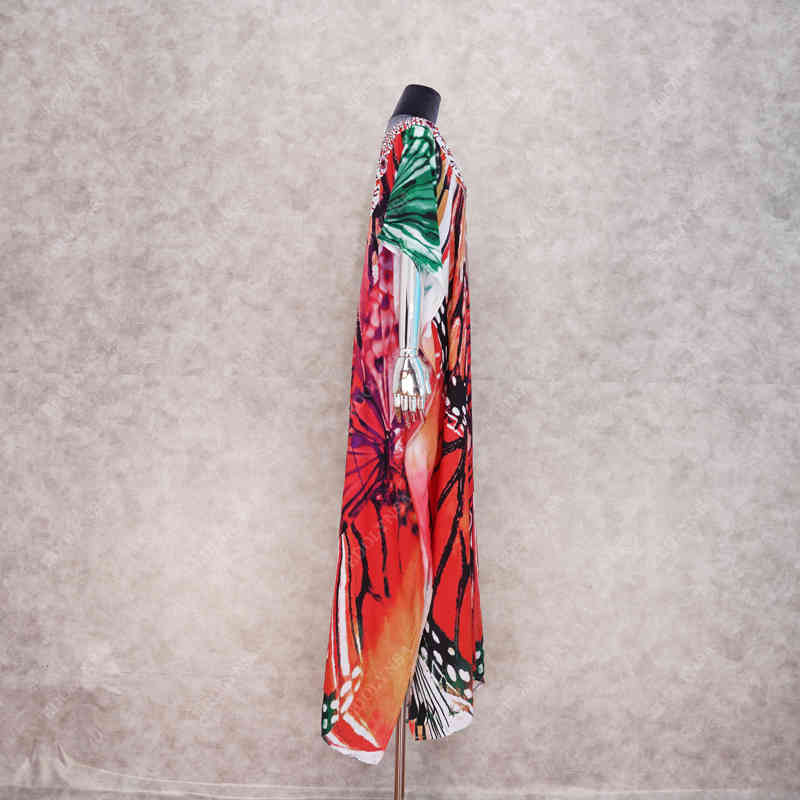 Long Cotton Beach Cover up Pareos de Playa Mujer Kaftan Wear Oversize Bikini Robe Plage Sarong Tunic #Q954 210420