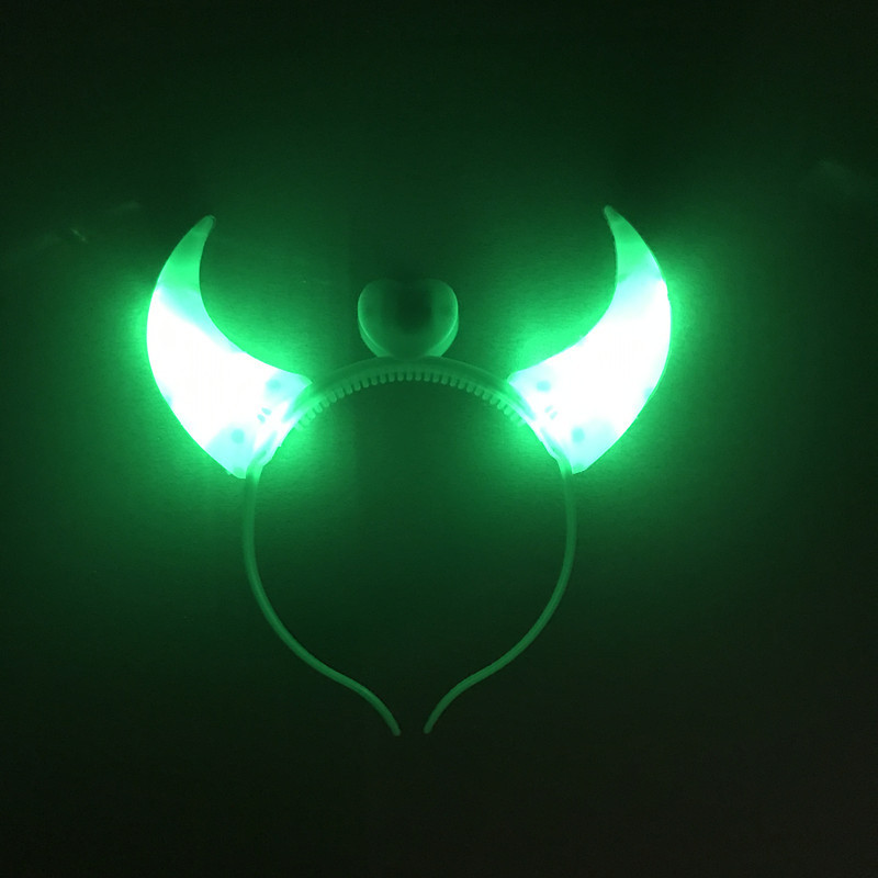 LED Rave Toy Devil Horn Light Up Headband Flashing-Horn Halloween & Christmas Party Decor Glitter Headwear 4674 Q2
LED Rave Toy Devil Horn Light Up Headband Flashing-Horn Halloween & Christmas Party Decor Glitter Headwear 4674 Q2