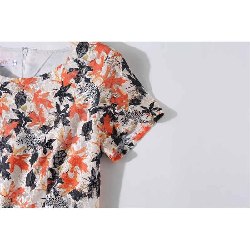 Summer Lace Dress Women Office Party Short Sleeve O-Neck Sexy Hollow Out Casual Ladies Vestidos Free Belt 210520