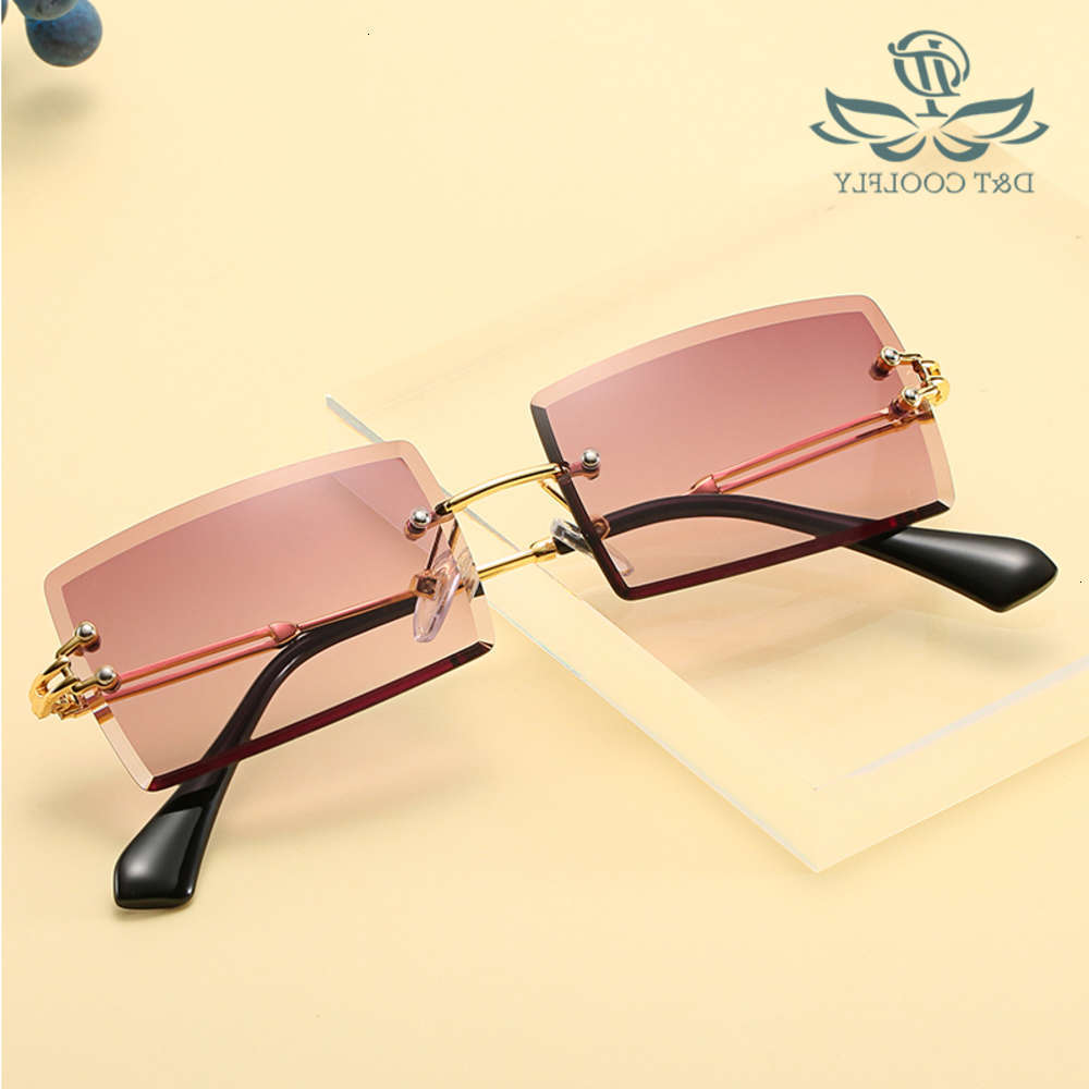 sunglasses Fashionable sun frames Fashion Sunglasses Rectangle D&T Rimless Square For Small Women Summer Style Gemale Uv400 Brand Design1, Black
sunglasses Fashionable sun frames Fashion Sunglasses Rectangle D&T Rimless Square For Small Women Summer Style Gemale Uv400 Brand Design1, Black