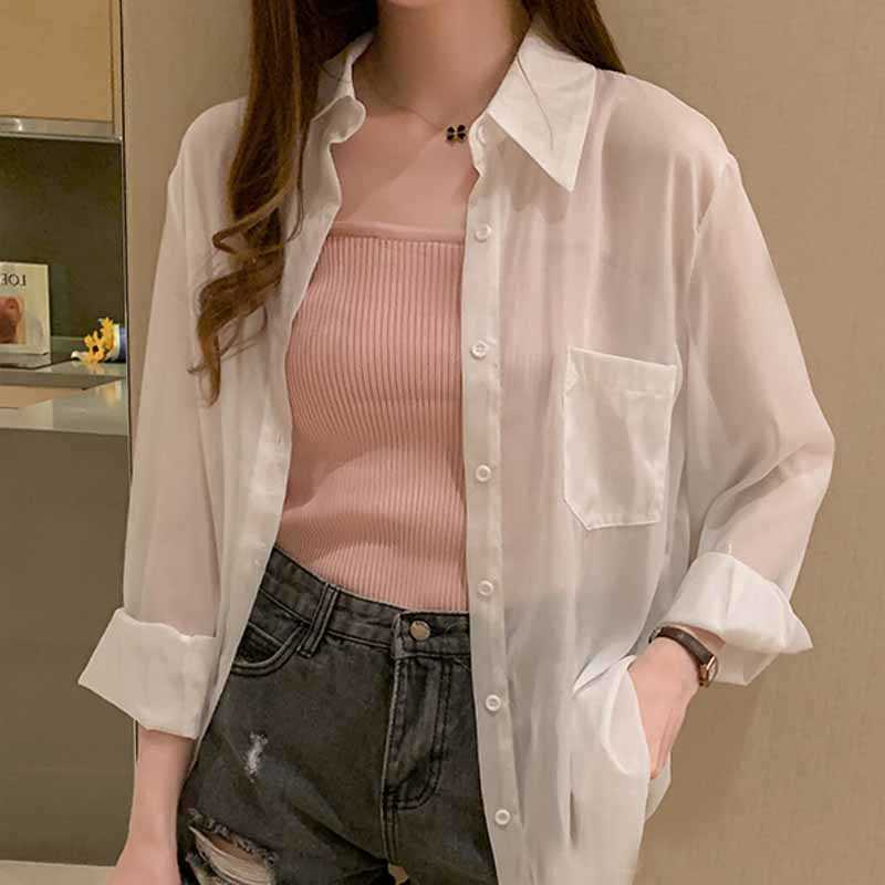 Women Blouses Blusas Mujer De Moda Long Sleeve Blouse Women Turn Down Collar White Chiffon Blouse Shirt Women Shirts D306 210602
Women Blouses Blusas Mujer De Moda Long Sleeve Blouse Women Turn Down Collar White Chiffon Blouse Shirt Women Shirts D306 210602