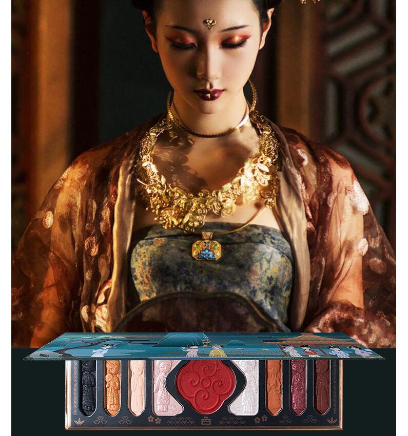Chinese Palaces Style Matte Eyeshadow Pallet Pigmented Shades, Shimmer Bright Color Eye Shadow Powder, Easily Blend, Long-lasting Rich Colors with Velvety Texture, Customize
Chinese Palaces Style Matte Eyeshadow Pallet Pigmented Shades, Shimmer Bright Color Eye Shadow Powder, Easily Blend, Long-lasting Rich Colors with Velvety Texture, Customize