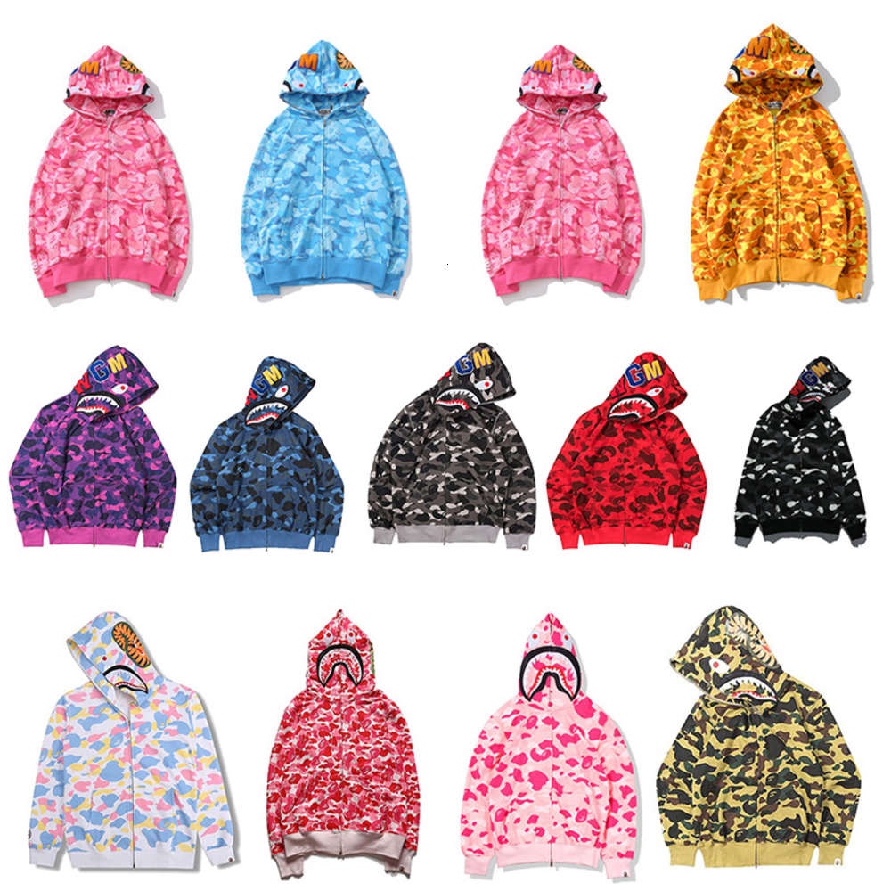 HoodieHoodieHot selling tide brand shark head 3D printing camouflage zipper hooded long sleeve sweater men's and women's coat, Black
HoodieHoodieHot selling tide brand shark head 3D printing camouflage zipper hooded long sleeve sweater men's and women's coat, Black