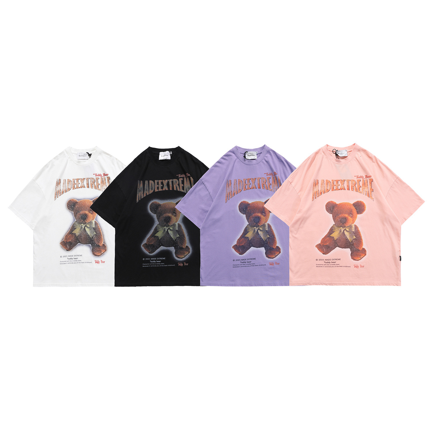 fashion t shirt street hip hop bear print short sleeve tee men's trend loose casual couple cotton, White;black
fashion t shirt street hip hop bear print short sleeve tee men's trend loose casual couple cotton, White;black
