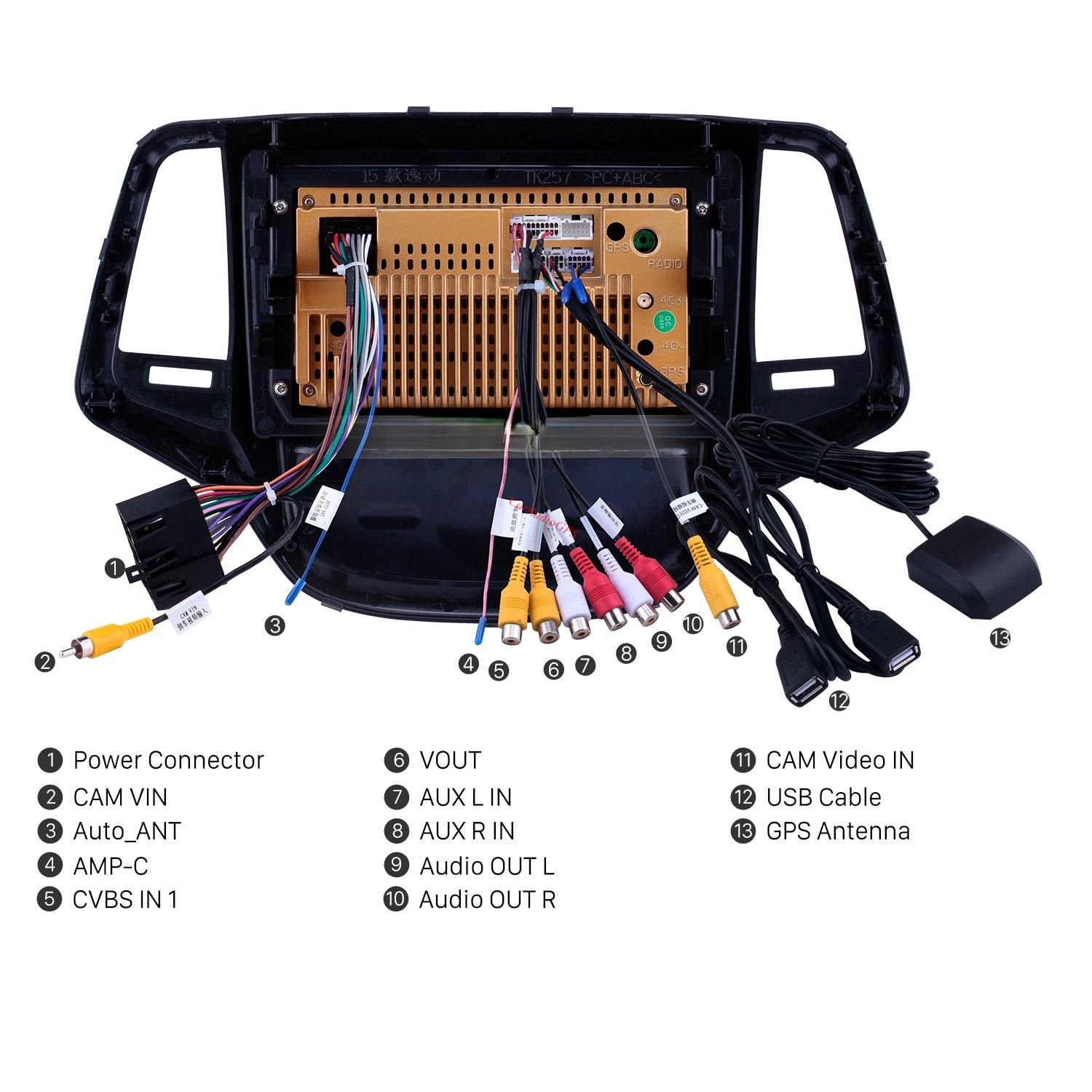 Android Car Dvd Player Multimedia Touch Screen Gps Navigation for Changan Eado-2015 Movement support Digital TV Carplay