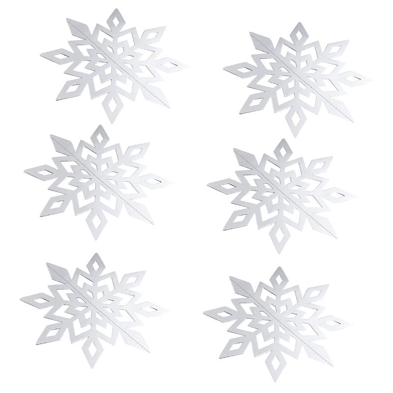 Christmas Decorations 2 Sets/7pcs Banners Snowflake Design Bunting Festival Paper Pendant
Christmas Decorations 2 Sets/7pcs Banners Snowflake Design Bunting Festival Paper Pendant