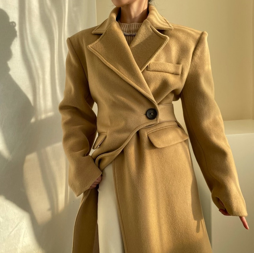 Women's Trench Coats Women of wool single button long trend vintage warm jacket sleeve outward stylish elegant winter O34M, 1# shoe box
Women's Trench Coats Women of wool single button long trend vintage warm jacket sleeve outward stylish elegant winter O34M, 1# shoe box