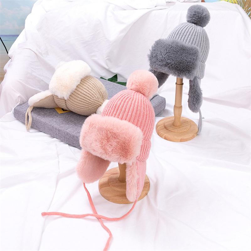 Berets Baby Hat Kids Children Ear Flap Muff Winter Warm Plush Cotton Cap Boy Girl Outdoor Knitted Beanie Gifts 1-3 Years, Beige
Berets Baby Hat Kids Children Ear Flap Muff Winter Warm Plush Cotton Cap Boy Girl Outdoor Knitted Beanie Gifts 1-3 Years, Beige