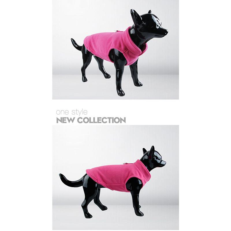Dog Apparel Autumn And Winter Clothes Warm Pet Cat Yorkshire Chihuahua Fleece For Small Medium Dogs Puppy