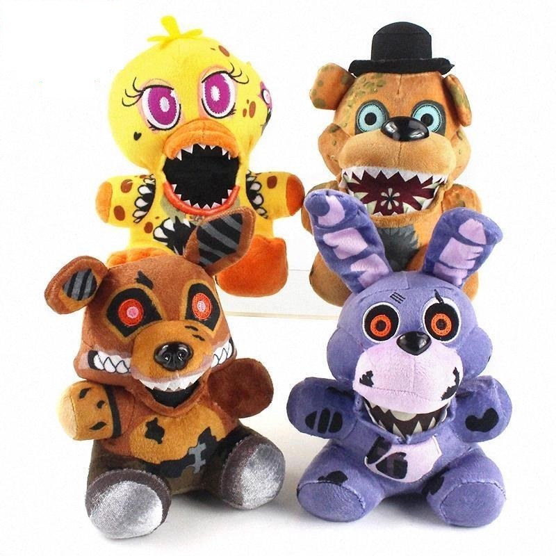 Plush toy bear doll cunning Chika Bonnie 18cm 20cmfive nights Freddy animal Christmas birthday gift, As shown
Plush toy bear doll cunning Chika Bonnie 18cm 20cmfive nights Freddy animal Christmas birthday gift, As shown