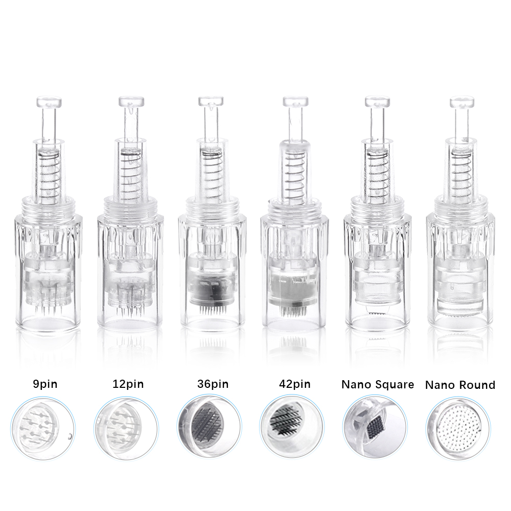 Screw Cartridge Replacement Electric Derma Pen Micro Needle 9 /12/ 36/ Nano Needles for MYM Bayonet
Screw Cartridge Replacement Electric Derma Pen Micro Needle 9 /12/ 36/ Nano Needles for MYM Bayonet