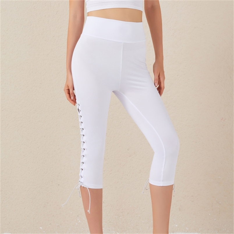 Plus Size Bandage Cropped Trousers Women High Waist Skinny Pants Casual Pure Color Fitness Leggings 210604, Ivory
Plus Size Bandage Cropped Trousers Women High Waist Skinny Pants Casual Pure Color Fitness Leggings 210604, Ivory