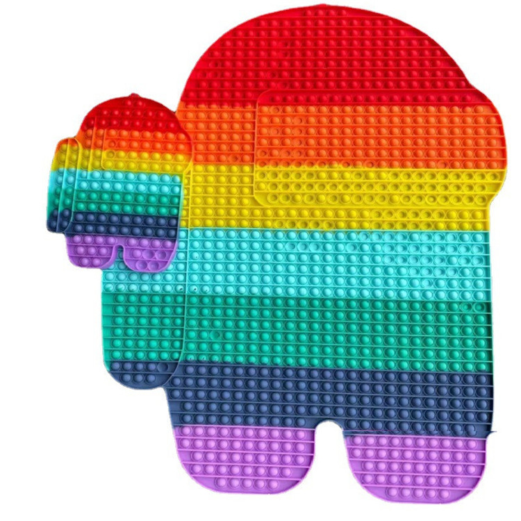 85CM Rainbow Sensory Bubbles Popper Board Push Pop Fidget Toys Mega Jumbo Huge Size Unicron Butterfly Ice Cream Poo-its Puzzle
85CM Rainbow Sensory Bubbles Popper Board Push Pop Fidget Toys Mega Jumbo Huge Size Unicron Butterfly Ice Cream Poo-its Puzzle