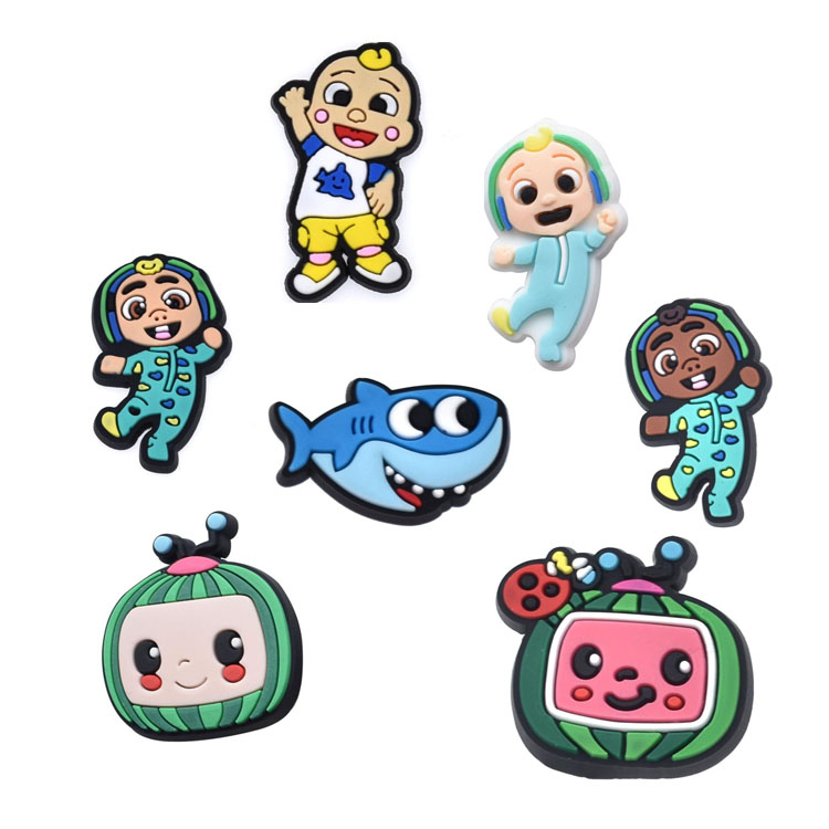 New Arrival cocomelon soft pvc shoe charms buckles jibtz for clog babe accessories cartoon shoes ornaments decorations as promotional gift
New Arrival cocomelon soft pvc shoe charms buckles jibtz for clog babe accessories cartoon shoes ornaments decorations as promotional gift