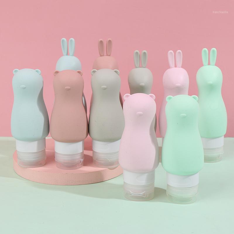 Storage Bottles & Jars 90ml Empty Cute Silicone Refillable Bottle Travel Press For Lotion Shampoo Cream Gel Cosmetic Squeeze Containers
Storage Bottles & Jars 90ml Empty Cute Silicone Refillable Bottle Travel Press For Lotion Shampoo Cream Gel Cosmetic Squeeze Containers