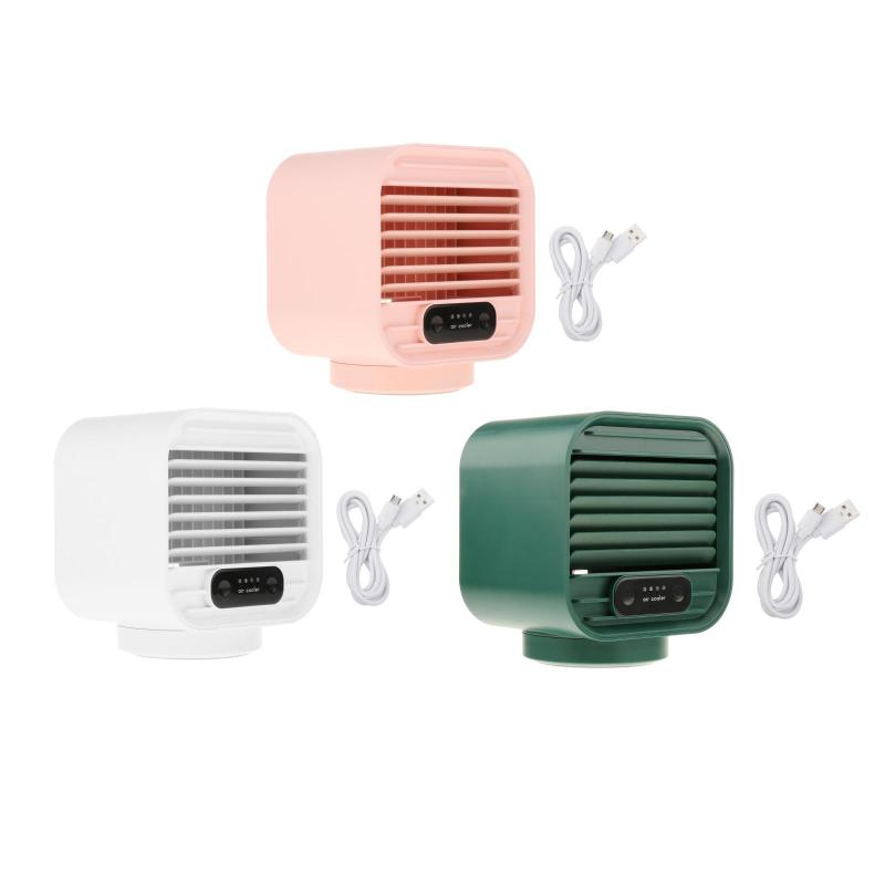 Electric Fans Air Cooler Fan Mini Desktop Conditioner USB Water Cooling Multifunction Summer