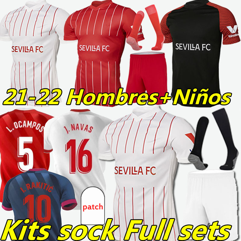 21/22 Sevilla soccer jerseys PAPU GOMEZ I.RAKITIC L.OCAMPOS DE JONG J.NAVAS SUSO MUNIR Y.EN-NESYRI 2021 2022 Men+Kids Kits sock Full sets football uniforms, 20-21third kit
21/22 Sevilla soccer jerseys PAPU GOMEZ I.RAKITIC L.OCAMPOS DE JONG J.NAVAS SUSO MUNIR Y.EN-NESYRI 2021 2022 Men+Kids Kits sock Full sets football uniforms, 20-21third kit