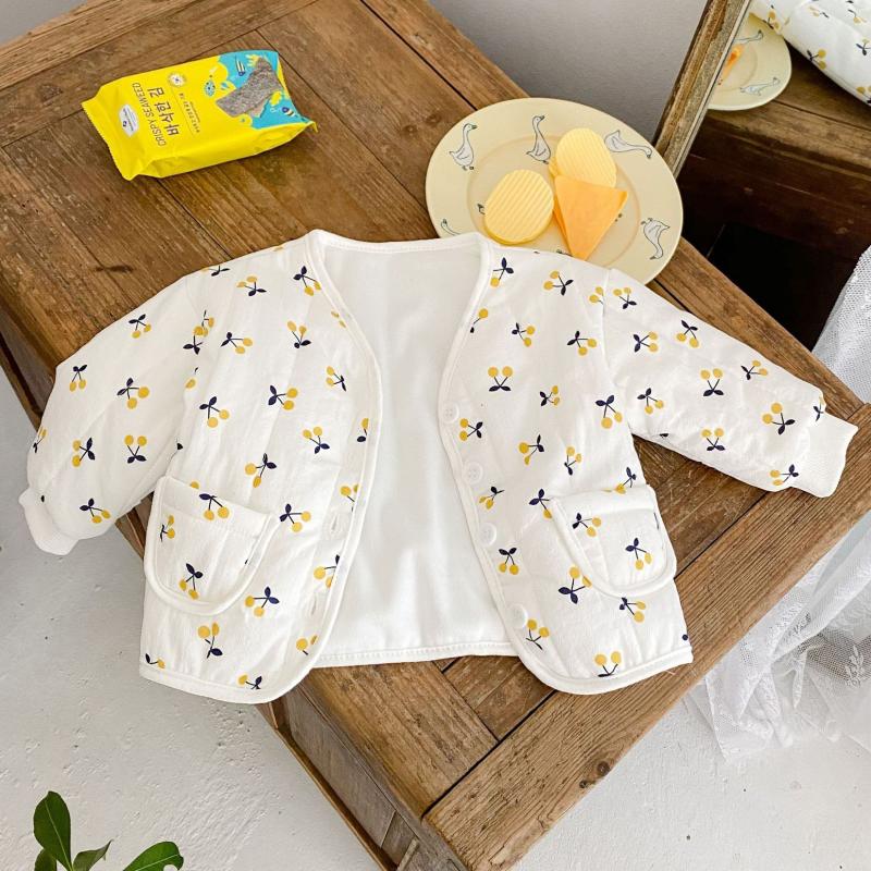Jackets 2021 Winter Baby Kids Thicken Warm Coats Cherry Printed Korean Style Infants Clothes Toddlers Velvet Lining Outerwear
Jackets 2021 Winter Baby Kids Thicken Warm Coats Cherry Printed Korean Style Infants Clothes Toddlers Velvet Lining Outerwear