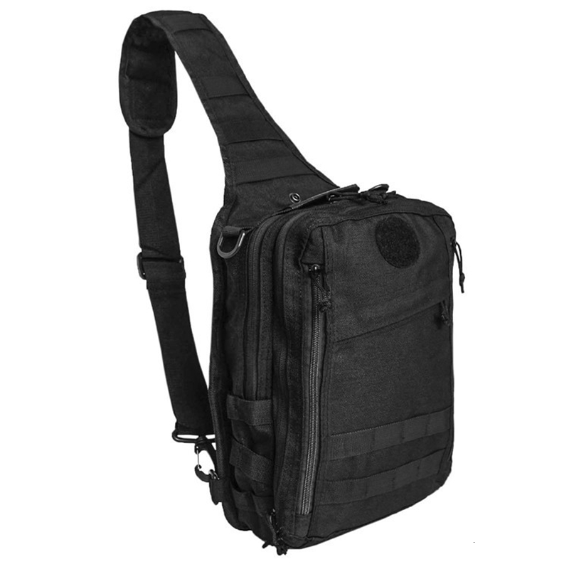 All over the sky outdoor waterproof single shoulder tactical multifunctional mountaineering fishing oblique cross bag, Black
All over the sky outdoor waterproof single shoulder tactical multifunctional mountaineering fishing oblique cross bag, Black