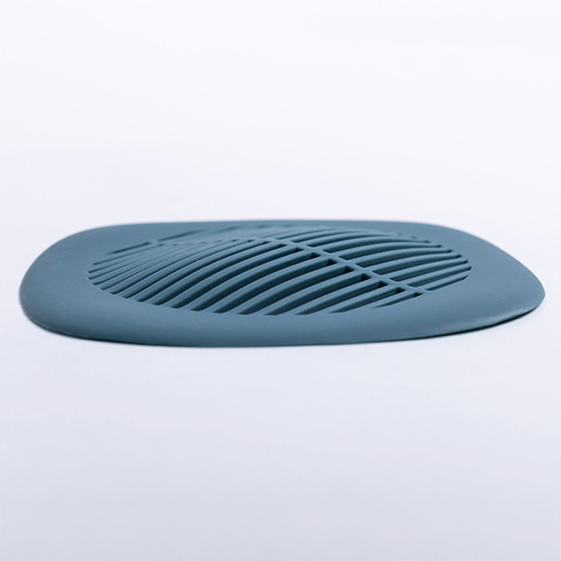 1Pcs Anti Clogging Sewer Drain Gadgets Hair Catcher Bath Shower Cover 4Colors for Household Silicone Cleaning Tools