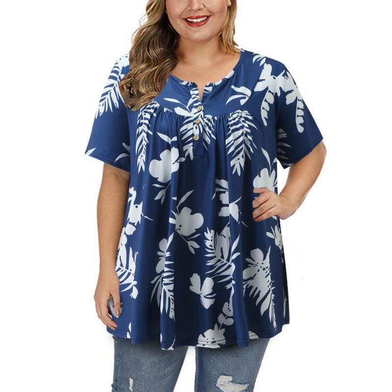 Women's Blouses & Shirts Plus Size Fashion Ruffle Floral Blouse Shirt Loose Sexy V-Neck Tops Casual Summer Ladies Women Short Sleeve Blusas, White
Women's Blouses & Shirts Plus Size Fashion Ruffle Floral Blouse Shirt Loose Sexy V-Neck Tops Casual Summer Ladies Women Short Sleeve Blusas, White