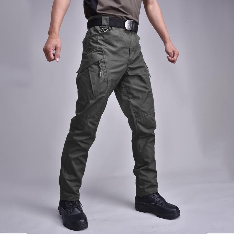 Quick Dry Lightweight Cargo Pants Men Classic Casual Outdoor Hiking Army Tactical Joggers Military Multi-pocket Trousers Men's