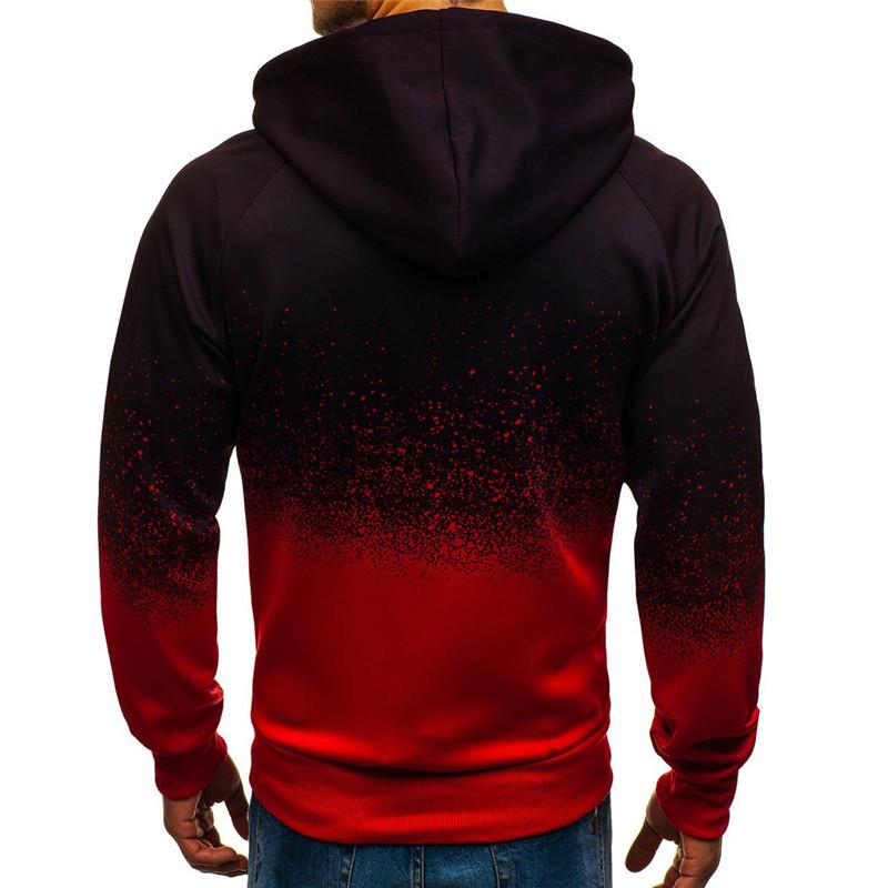 Hoodies Fashion Casual Cotton Men Sweatshirt Winter Long Sleeve Hooded 2021 Autumn Cardigan Zipper Hoodie Men's & Sweatshirts